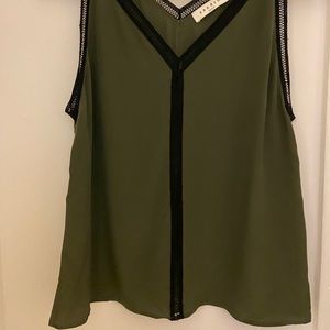 Sandro Paris green top